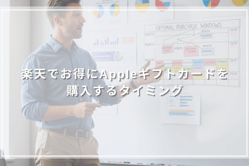 楽天でお得にAppleギフトカードを購入するタイミング