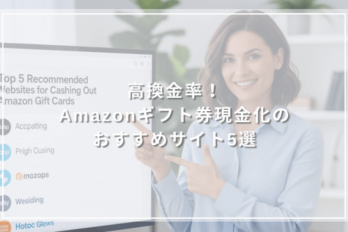 高換金率!Amazonギフト券現金化のおすすめサイト5選